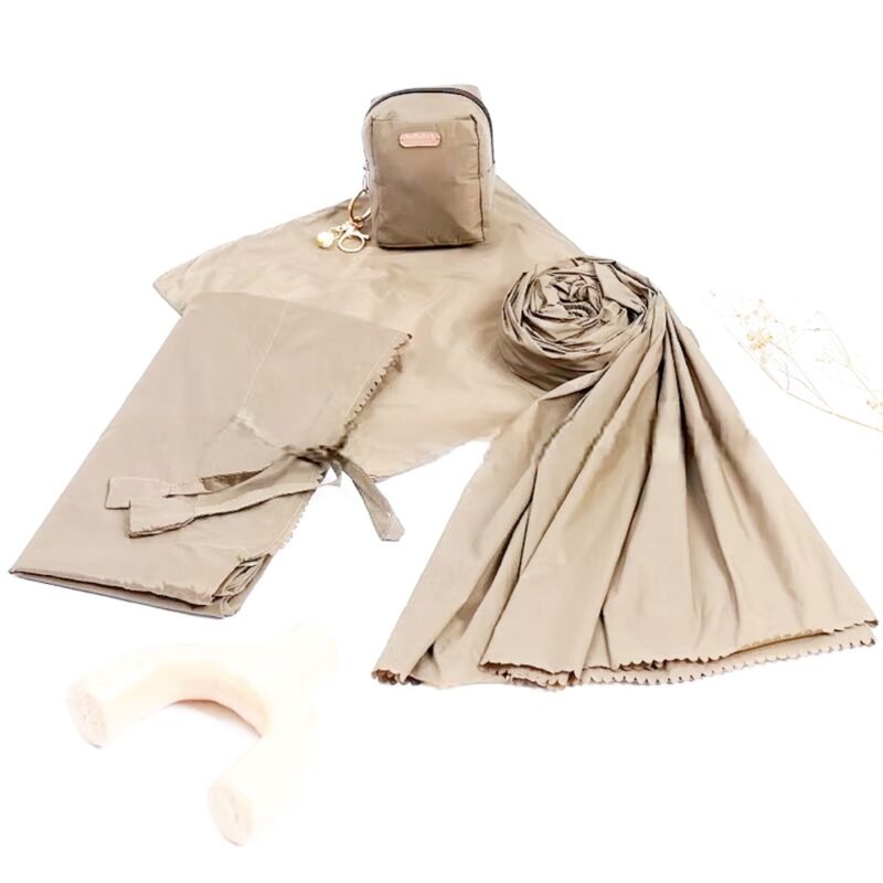 Prayer Dress Set Safar for Travel Cream