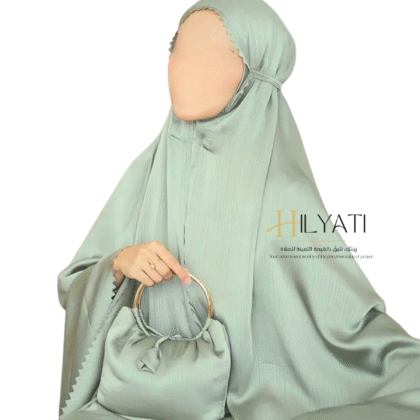 Premium Prayerwear Alhora Matcha - Elegant, Adjustable Modestwear for Muslim Women